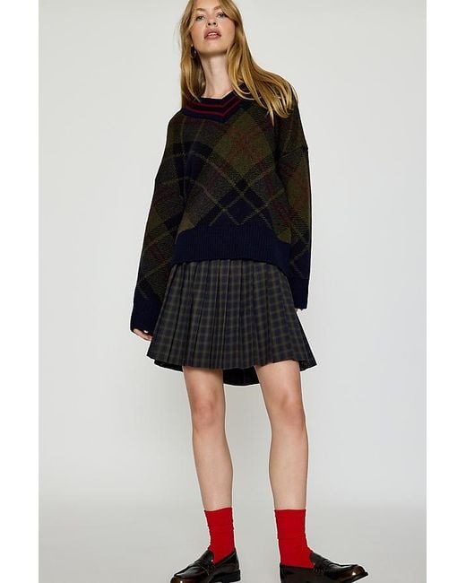 Barbour Black Carville Mini Skirt