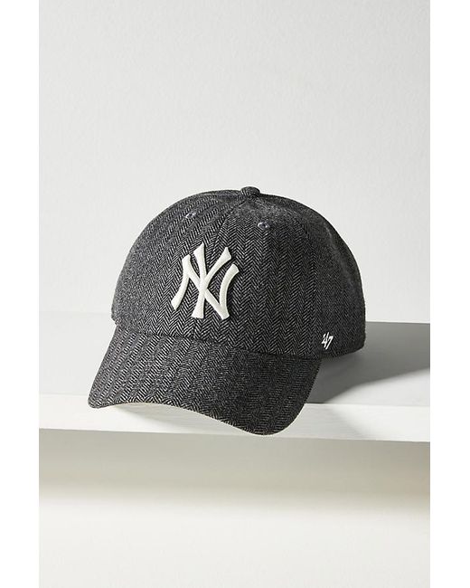 '47 Black Yankees Herringbone Baseball Cap