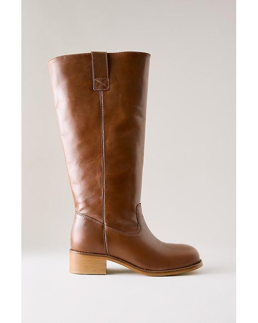 Anthropologie Natural Estellar Leather Boots