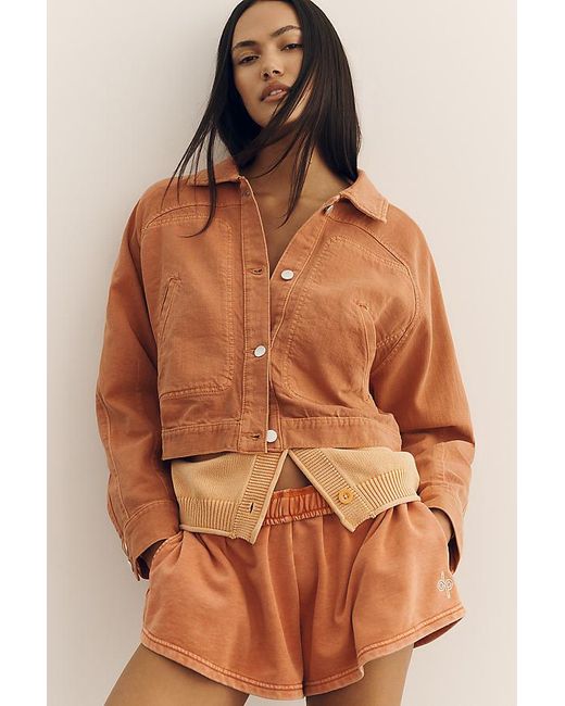 Pilcro Brown Dolman Regenerative Cotton Denim Jacket
