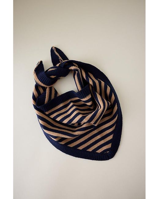 By Anthropologie Multicolor Stripe Triangle Scarf