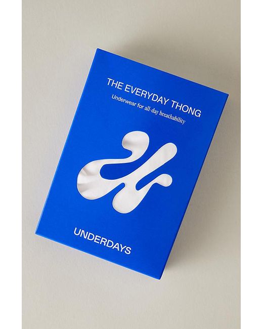 Underdays Black The Everyday Thong