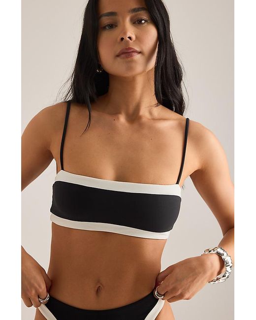 Bondeye Black Fosca Reversible Bikini Top