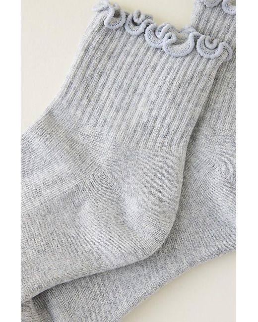 Daily Practice Multicolor Athletic Ruffle Socks