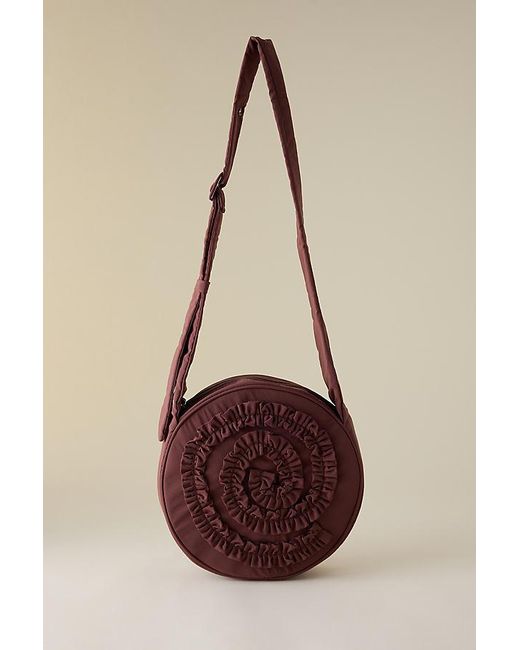 Damson Madder Brown Rae Circle Swirl Bag
