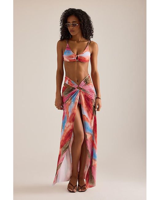 Sea Level Brown Tie-Back Bikini Top
