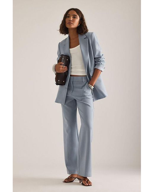 SELECTED Gray Rita Oversized Blazer