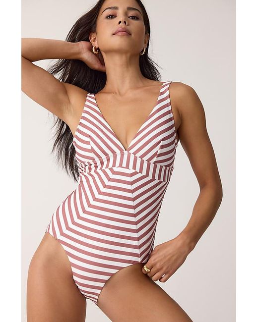 Bondeye Pink Scoop-Back One-Piece Swimsuit