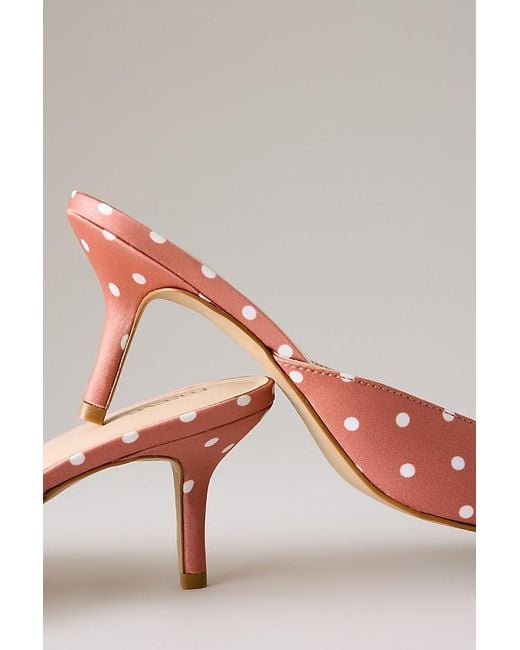 Maeve Multicolor Point Toe Mule Heels