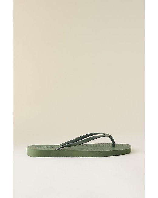Sleeper Green Tapered Flip Flops