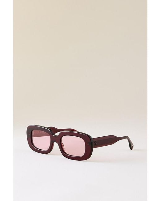 Jimmy Fairly Black Ily Rectangle Sunglasses
