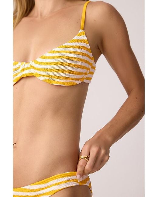 Bondeye Yellow Gracie Balconette Bikini Top