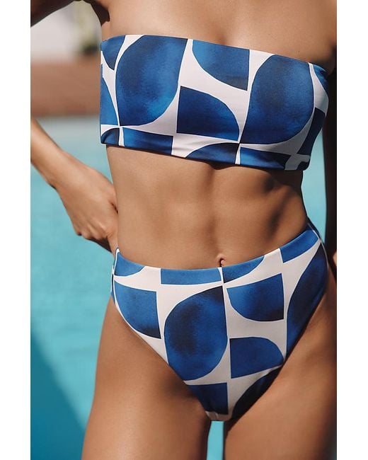 Seafolly Black High-Waisted Bikini Bottoms
