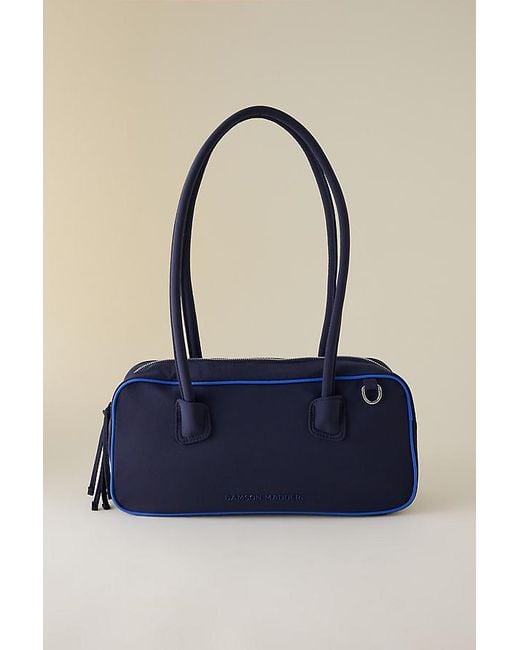 Damson Madder Blue Bowler Bag