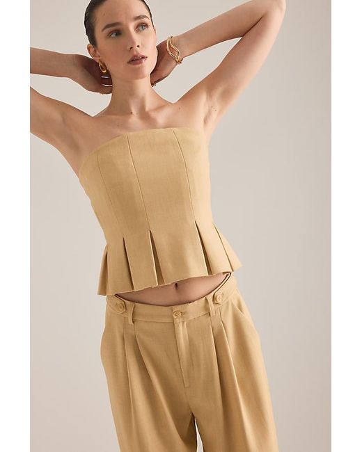 Gestuz Natural Stacy Wide-Leg Trousers