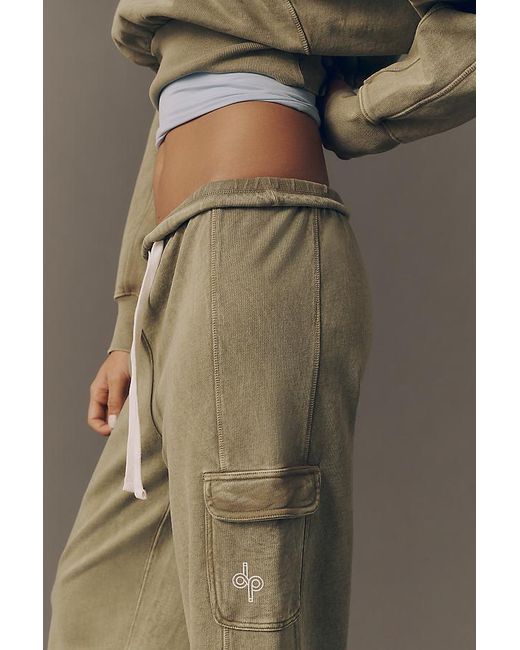 Daily Practice Green Fade Away Cargo Joggers
