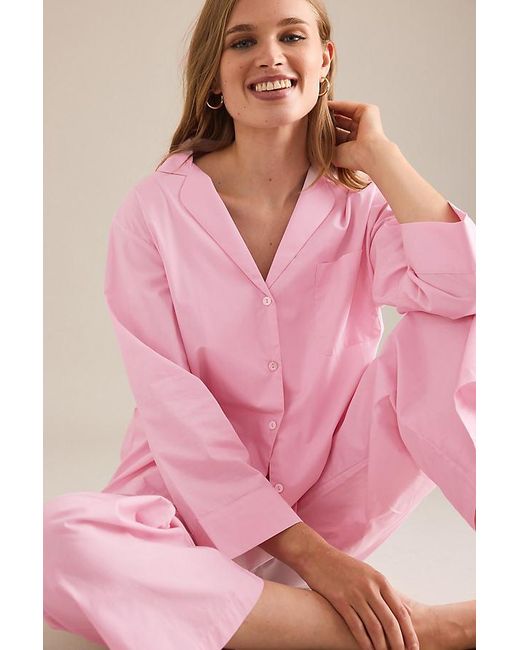HONNA Pink Relaxed Long Pyjama Set