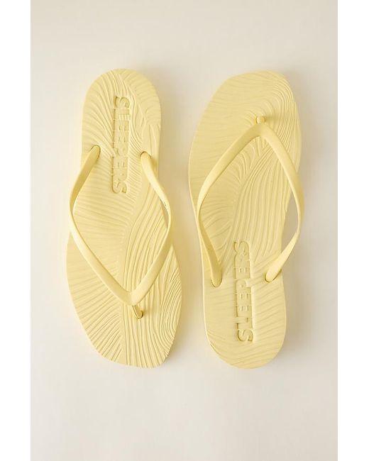 Sleeper Natural Tapered Flip Flops