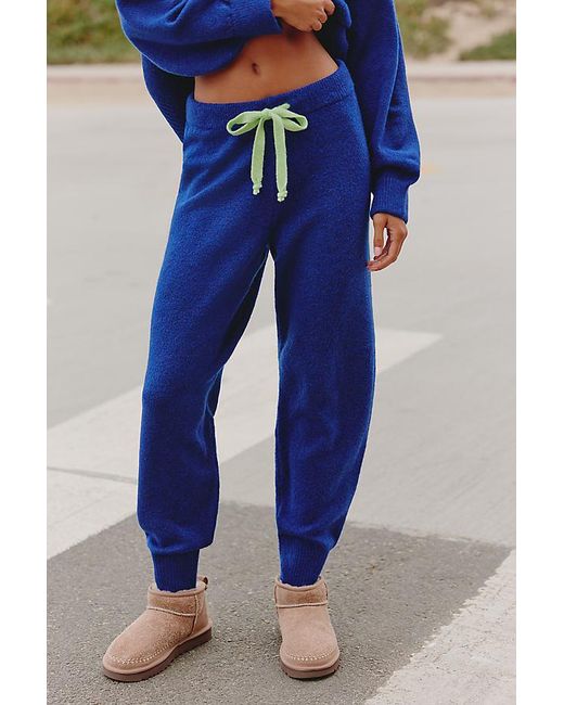 Daily Practice Blue Huddle Up Pop Cord Joggers