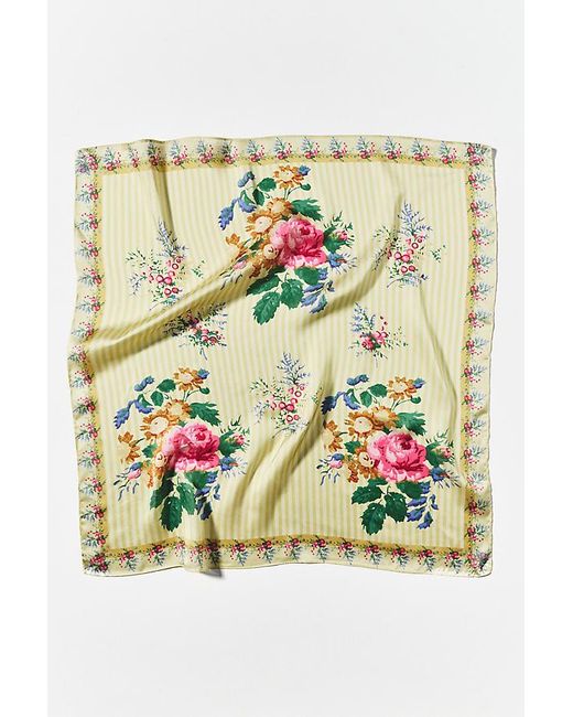 By Anthropologie Metallic Classic Square Scarf