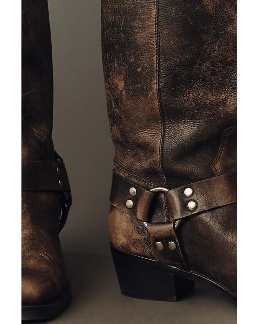 Silent D Gray Hervee Moto Boots