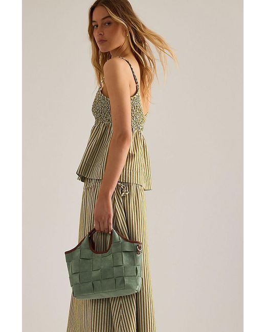 Damson Madder Green Dina Stripe Cami Top