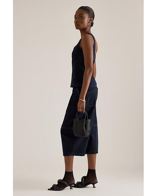 ALIGNE Blue Storm Denim Top
