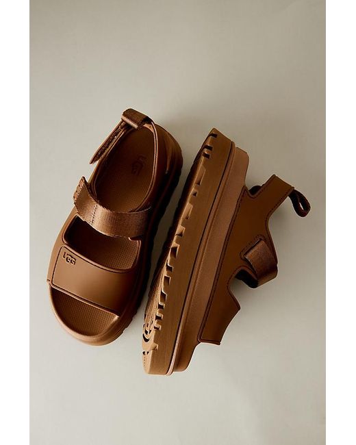Ugg Brown Goldenglow Sandals