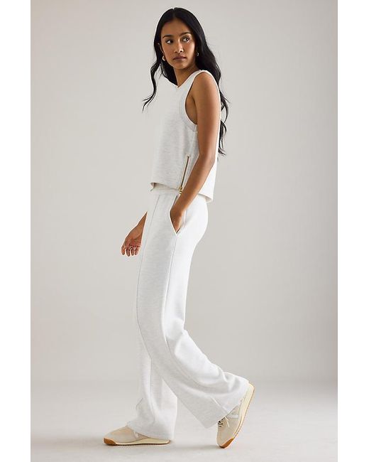Varley White The Wide Leg 30 Trousers