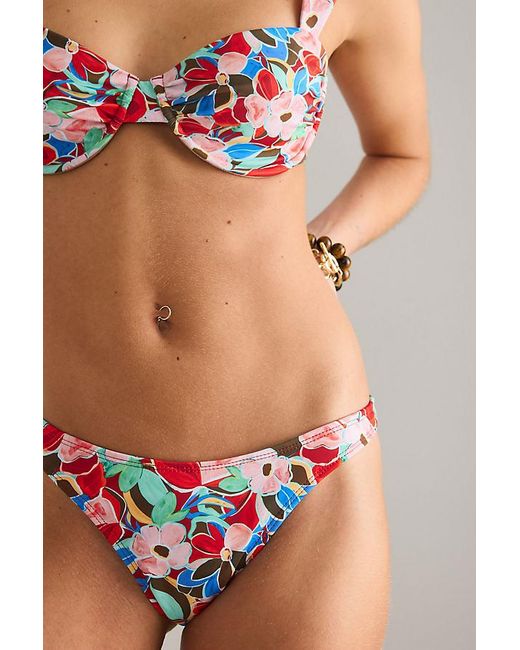 Away That Day Brown Maui Bikini Bottoms
