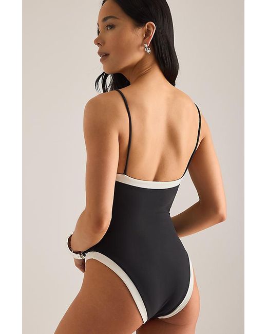 Bondeye Black Fosca Reversible One-Piece Swimsuit