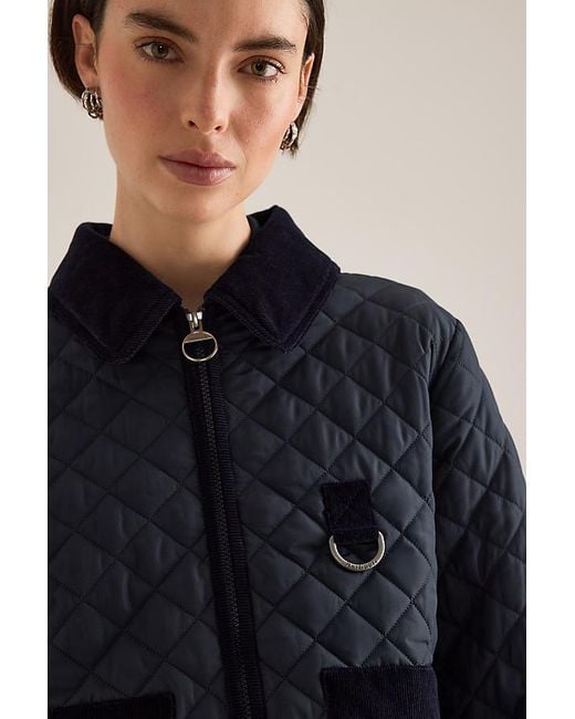 Barbour Blue Aylesby Quilted Jacket