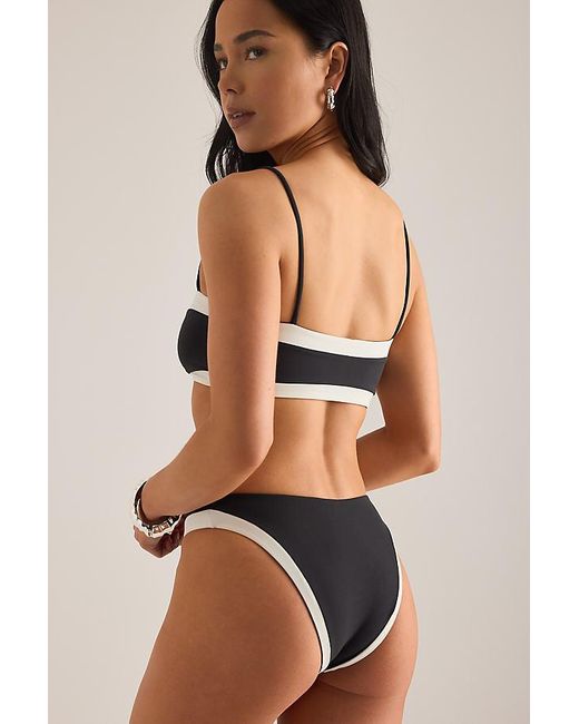 Bondeye Black Fosca Reversible Bikini Top