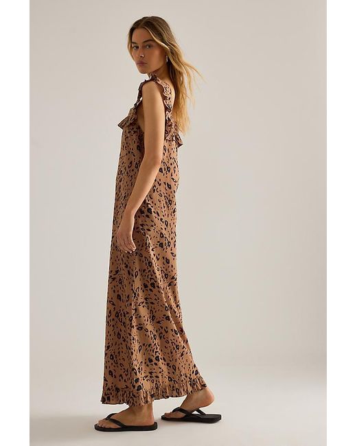 It's 9pm Natural Lucinda Organic Cotton Maxi Dress