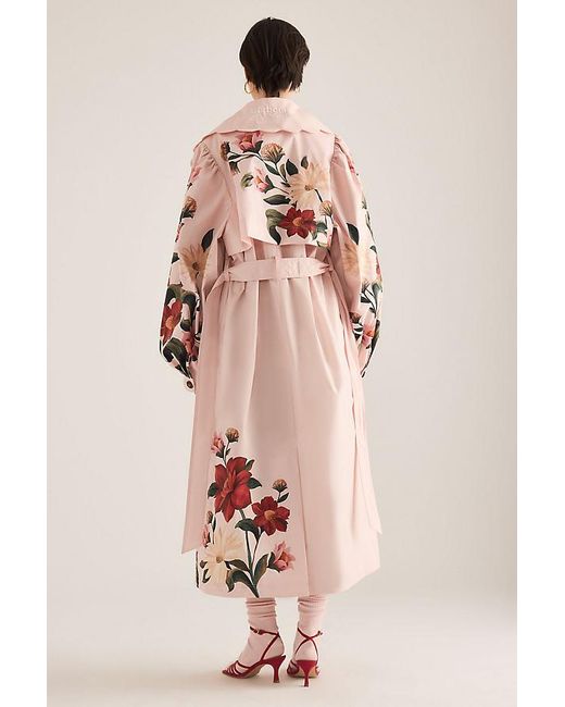 BARBOUR X FARM RIO Natural Bromelia Duster Coat