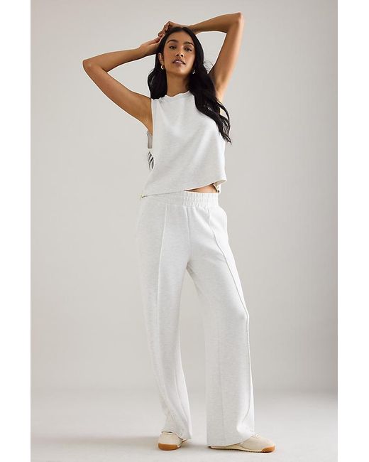 Varley White The Wide Leg 30 Trousers