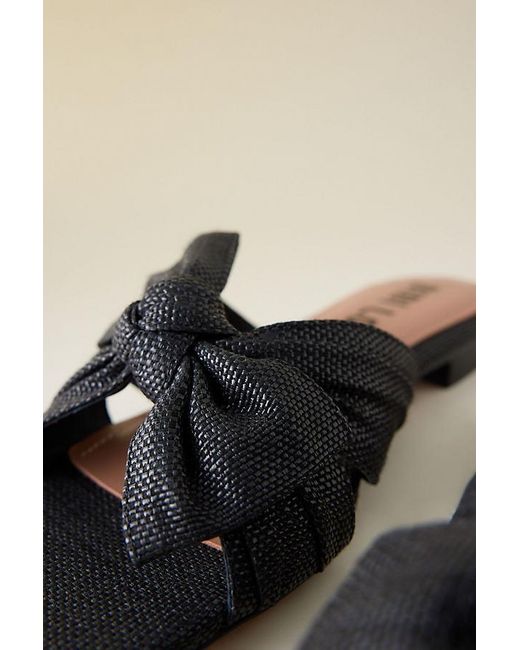 Bibi Lou Black Karsie Bow Sandals