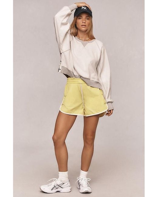 Daily Practice by Anthropologie Natural Heather Horseshoe Sweatshirt