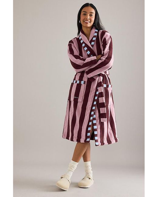 TBCo Red Stripe Cotton Robe