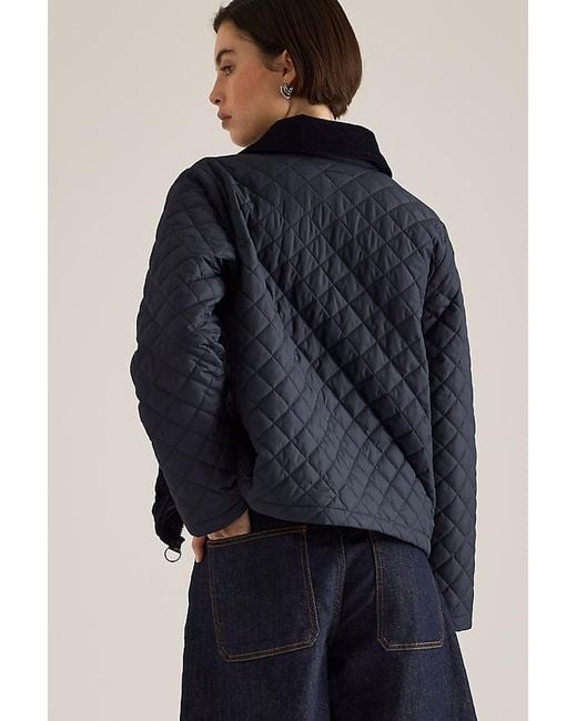 Barbour Blue Aylesby Quilted Jacket