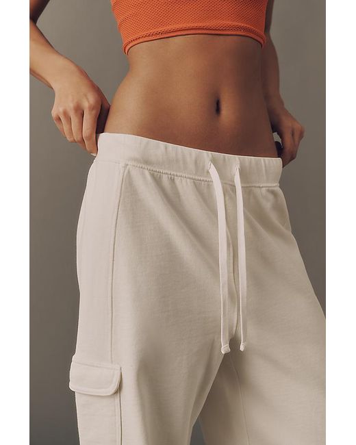 Daily Practice Brown Fade Away Cargo Joggers