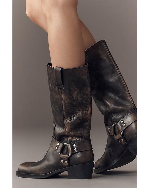 Silent D Gray Hervee Moto Boots