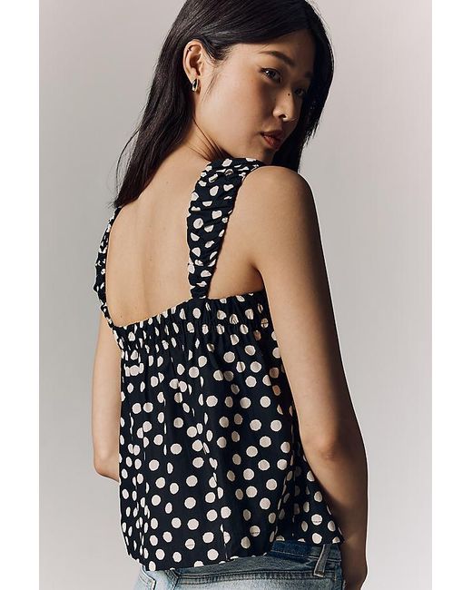 Maeve Black Bubble Swing Top