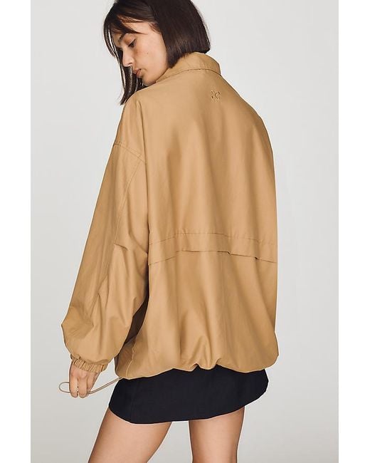 Maeve Natural Oversized Lightweight Jacket