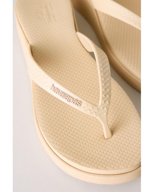 Havaianas Natural High Platform Flip Flops