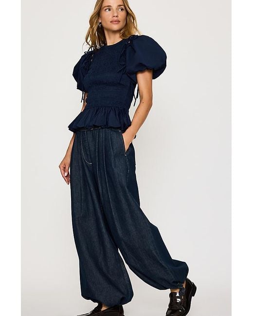 Damson Madder Blue Becca Multiway Blouse