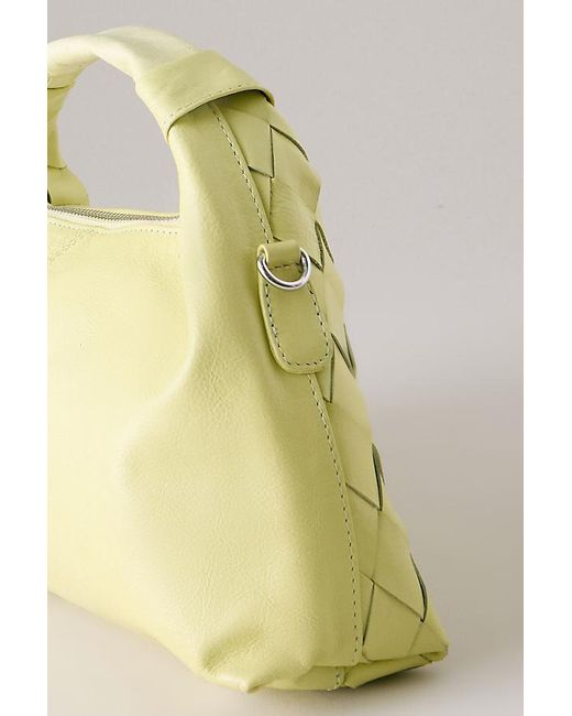 Nunoo Green Dandy Braided Leather Bag