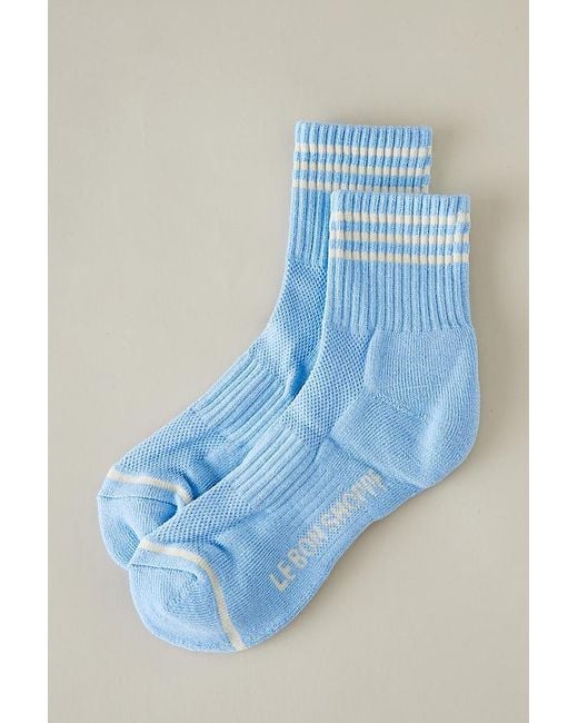 LE BON SHOPPE Blue Girlfriend Socks