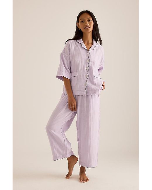 TBCo Pink Cropped Trouser Pyjama Set