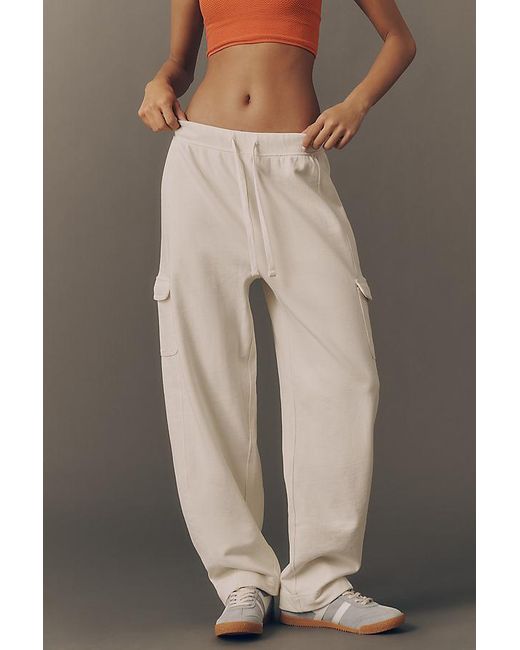 Daily Practice Brown Fade Away Cargo Joggers